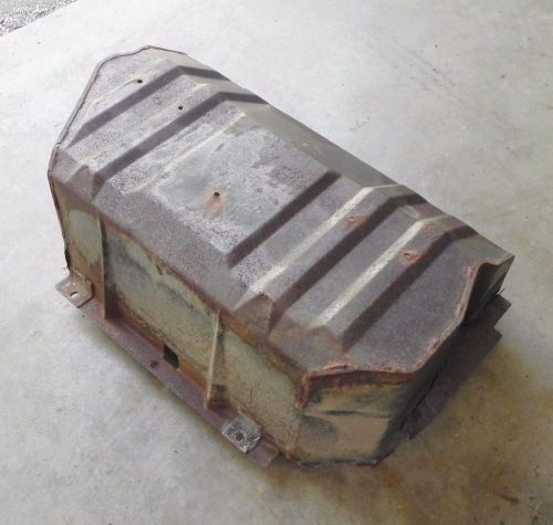 Jeep cj7 cj gas fuel tank skid plate 20 gallon plastic poly