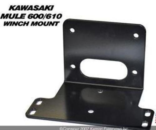 Atv winch mount kawasaki 05-16 610  mule 4x4 / 05-16 600 mule 2x4- 100575