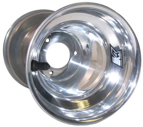 Keizer aluminum wheel,kw2 karting,6&#034;x10&#034;,4.25&#034;,go kart,polished,enduro,speedway