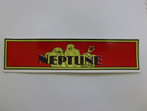 Neptune antique outboard boat motor vinyl decal