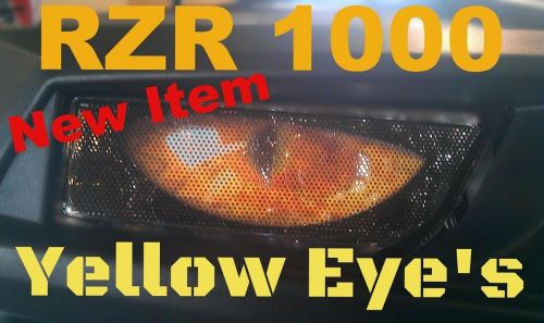Polaris  rzr 1000 yellow eyes head light cover&#039;s new item 2015 rzr 900