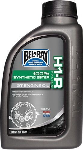 Bel-ray 1 liter h1-r racing 100% synthetic ester 2t engine oil 99280-b1lw