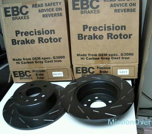 Ebc brakes usr853 usr series sport slotted rotors right &amp; left