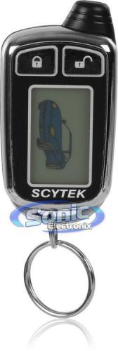 Scytek t52wc 5-button 2-way replacement lcd remote control for galaxy f5000rs-2w