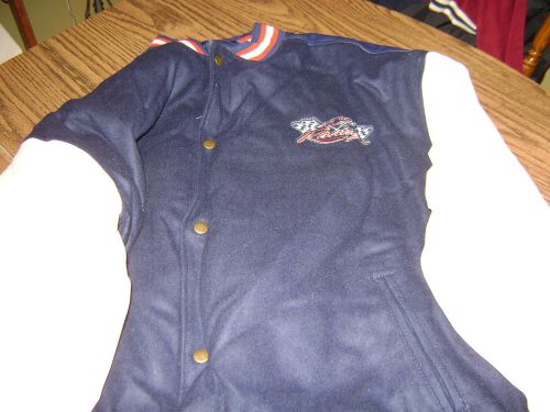 Steve &amp; barry gm checrolet racing varsity style men's jacket (nwt) size x-large