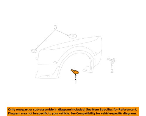 Ford oem 99-10 f-250 super duty-side marker lamp 8c3z15442b