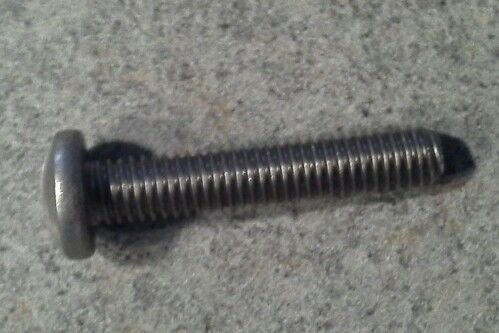 Hobie screw 8030111 single new phillips head 10-32 x 1 in long stainless steel