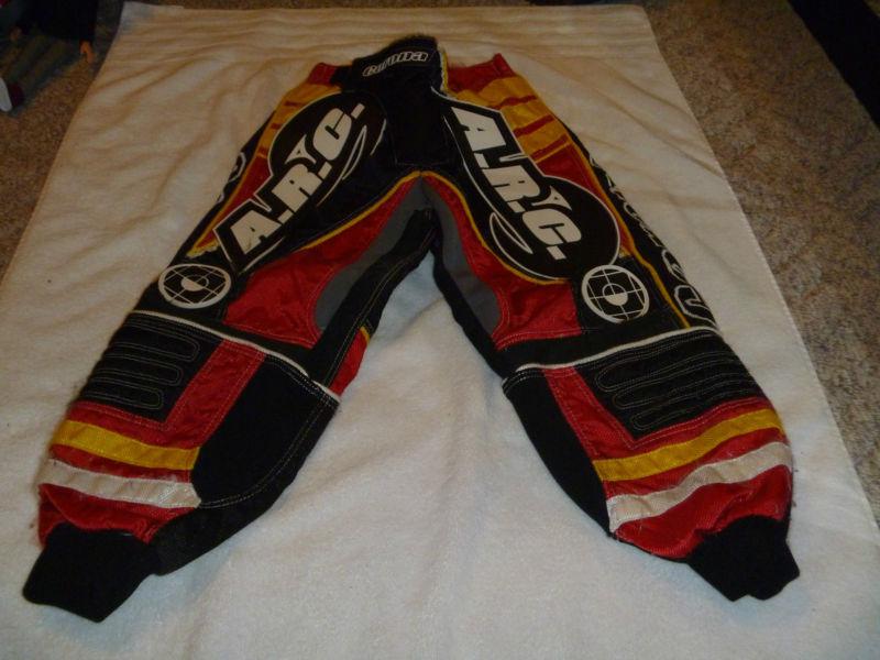 Motorcross pants corona arc brand boys size 22