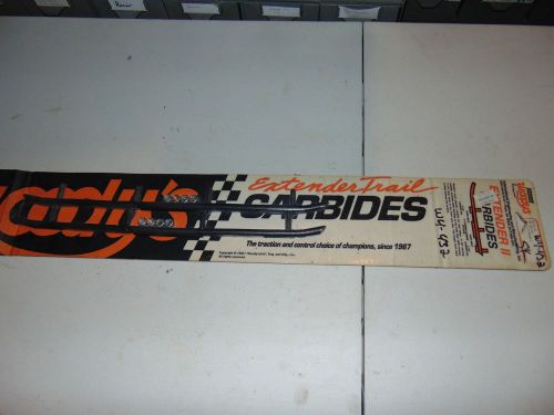 Woodys extender ii 4" carbides runners skidoo mxz 96-97 esd2-6180