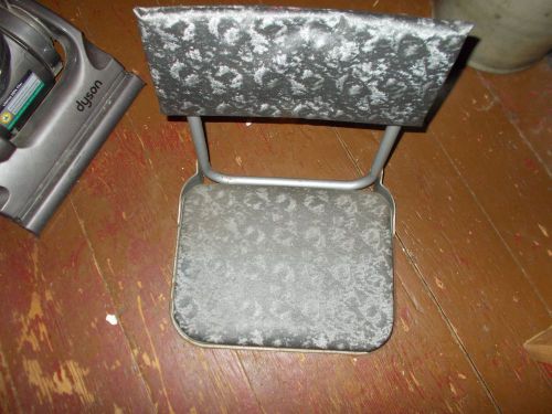 Vintage folding  boat seat   stadium  sporting event