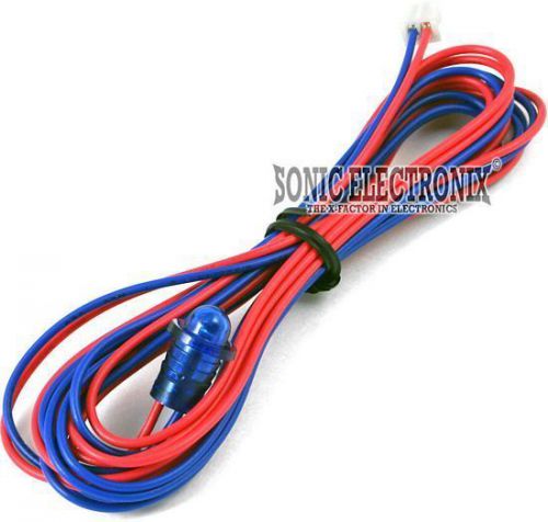 Omega au-led-blu super bright blue led with red micro plug converter