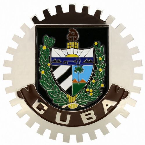 Cuba crest-car grille emblem badge new