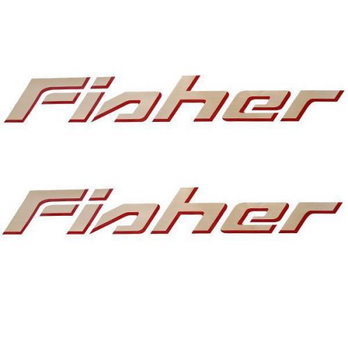 * tracker 66350 fisher boat decals (pair)