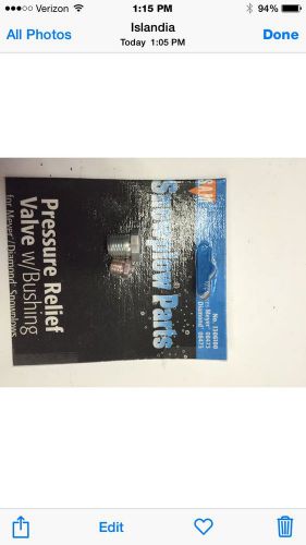 Meyers e47/60/ 57 and more pumps pressure relief valve and fluid fill hole