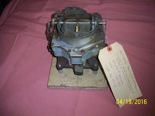 Carter carburetor 3500s, 3501s, 3696s, 3697s