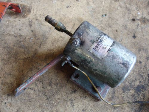 24 volt trambetta/detroit diesel, engine shutdown selonoid,w/mounting bracket
