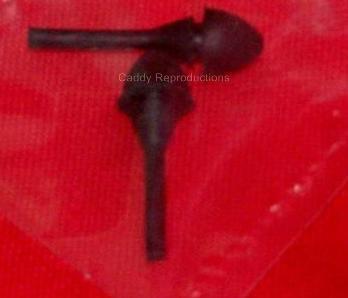 1946 - 1959 cadillac glove box door / ashtray bumpers