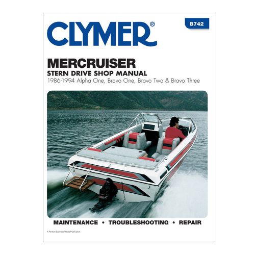 Clymer mercruiser stern drive alpha 1 bravo 1 &amp; 2 1986-1994 -b742