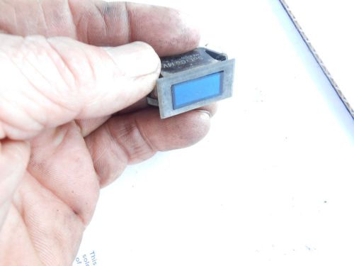 1981 skidoo 500 everest electro sled: blue light