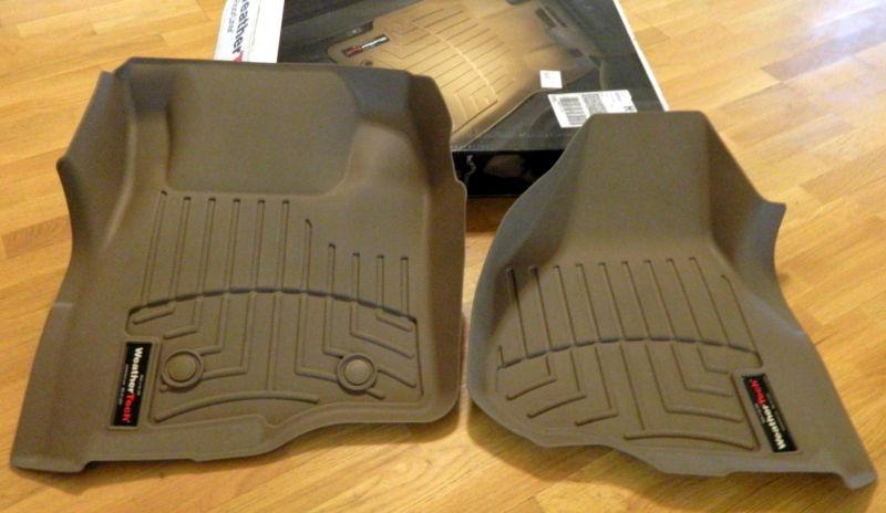 Weathertech extreme-duty front floor liners