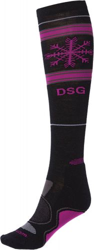 Divas 67823 mer wool lw sock pink