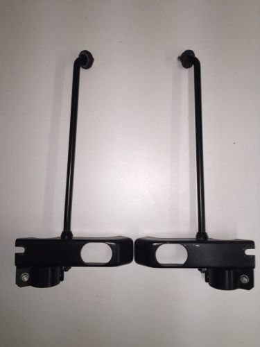 Bmw k75, 75c black brackets for windshield