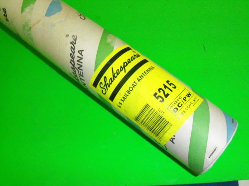 New shakespeare 36&#034; vhf antenna works great on sailboats 5215 oem free shipping