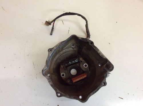 82 honda atc185s atc 185 stator with housing left side engine cover