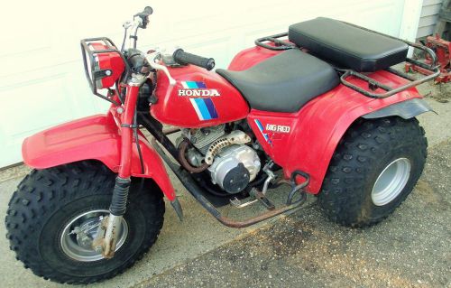 24" x 12" black rear rack seat pad 200s 185s 200 125m 110 90 atc honda 3 wheeler