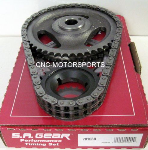Ford fe 330 352 390 427 428 sa gear .250 double roller timing chain 3 keyway