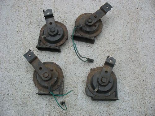 Gm cadillac 4 horn set 1 wire  notes: a c d &amp; f  buick oldsmobile pontiac