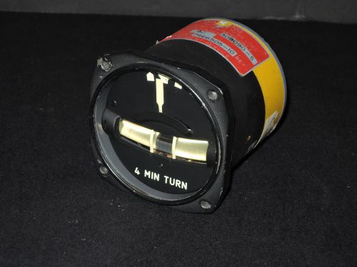 4 min turn/slip indicator aircraft gauge instrument aviation bank part no. 54783