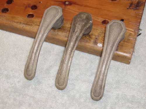 1920s buick/cad/dodge/stude/pierce etc. interior  door handles. (3)