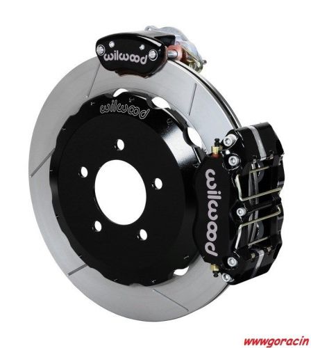 Wilwood dynapro radial mc4 rear parking brake kit fits 2015 mustang,13&#034; rotors