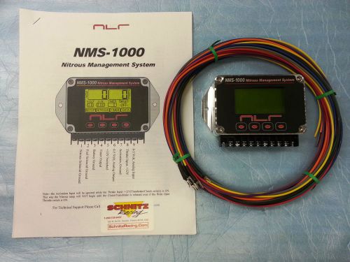 Nlr nms-1000 schnitz racing progressive nitrous nos n2o controller dragbike