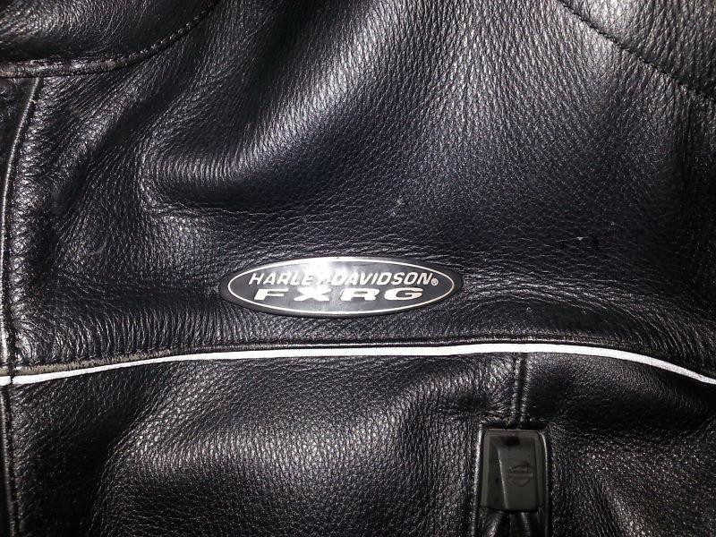 Harley Davidson Leather Jacket FXRG , US $200.00, image 4