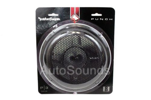Rockford fosgate p3sg-8 8&#034; subwoofer grilles for gen 2 p3 shallow subs