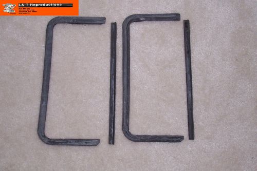 1955 1956 1957 chevy vent wing window rubber pair belair hardtop convertible new