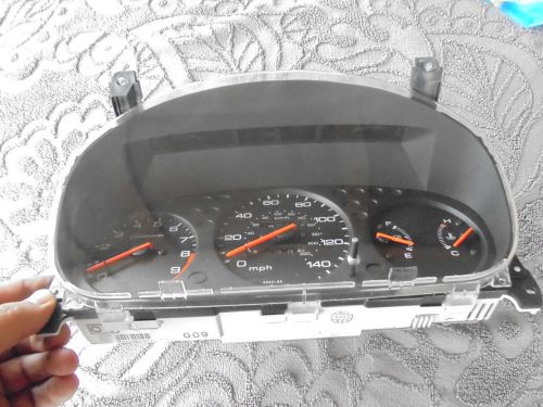 1996-2000 oem honda civic vti ek4 speedo dials clocks cluster edm si mph red
