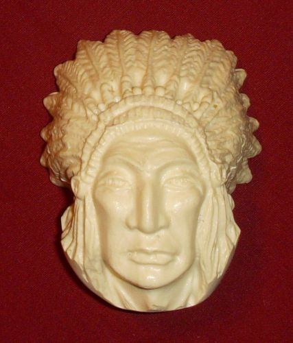 Old bakelite indian head shift knob indian chief scout dispatch pontiac beer tap