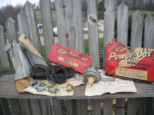 Nos trico power-jet repeater windshield washer kit/1940&#039;s/1950&#039;s/1960&#039;s rat rod