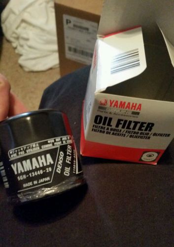 Yamaha 5gh-13440-20-00 oil filter w/ qaurt of yamalube full - syn 15w-50