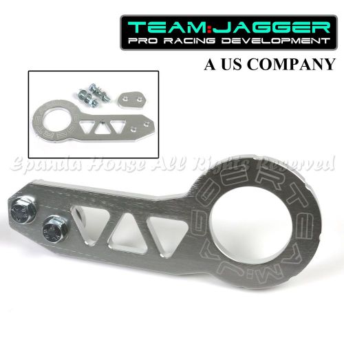 For toyota! bolt on jdm gear style! race use billet silver rear tow hook+screws