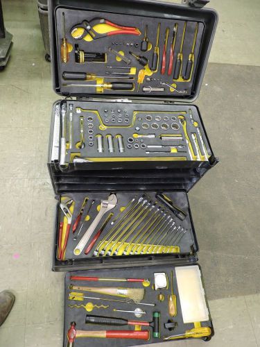 Kipper military 4 drawer aircraft general mechanics tool kit #47