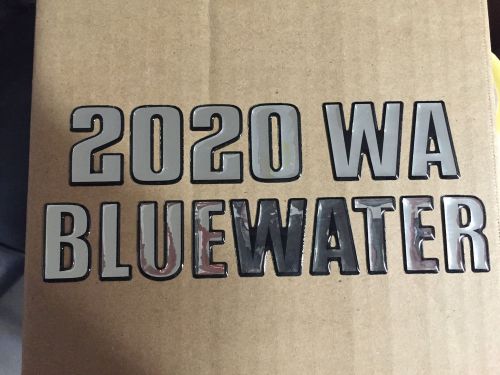 Key west boats domed 2020 wa bluewater decal (single)