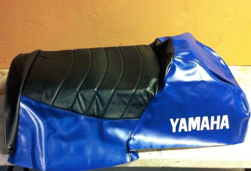 Yamaha vmax sx sxr srx seat cover new 97-02 oem viper blue with logo