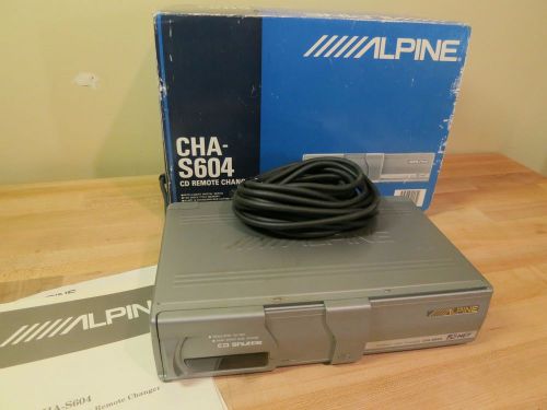 Alpine cha-s604 cd remote changer