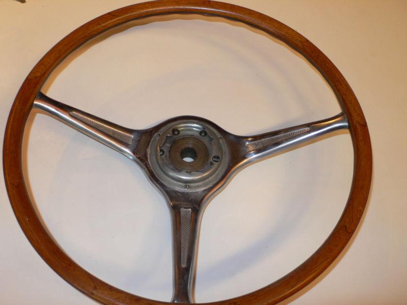 Porsche 356 carrera 2 wooden steering wheel