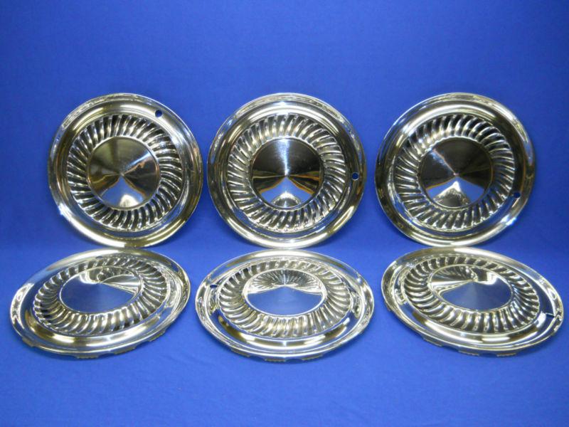 Pick'a'cap: 1959 1960 ford thunderbird 14" hub caps wheel covers