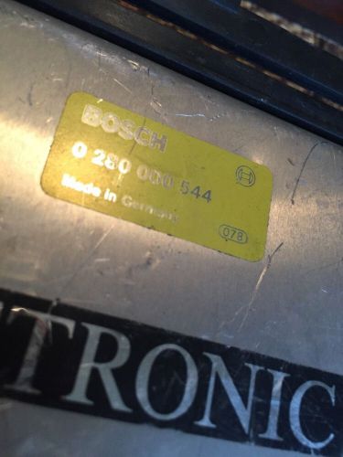 87 volvo 740 engine electronic control ecu module unit 0280000544 !!